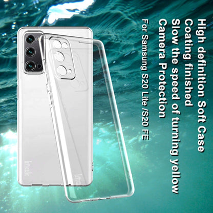 For Samsung Galaxy S20 Lite/S20 FE 4G/S20 FE 5G IMAK UX-10 Series Transparent Shockproof TPU Protective Phone Case - Galaxy Phone Cases by imak | Online Shopping UK | buy2fix