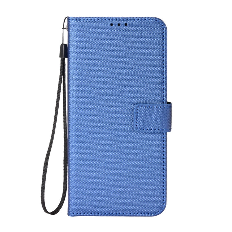 For Blackview A50 Diamond Texture Leather Phone Case(Blue) - More Brand by buy2fix | Online Shopping UK | buy2fix