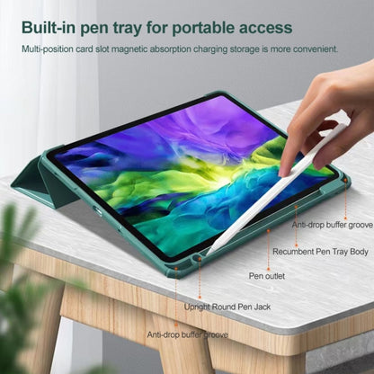 Mutural Pinyue Series Smart Leather Tablet Case For iPad 9.7 2018 / 2017(Green) - iPad 9.7 (2018) & (2017) Cases by Mutural | Online Shopping UK | buy2fix