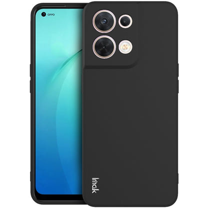 For OPPO Reno8 5G / Reno8 Pro 5G Global IMAK UC-4 Series Straight Edge TPU Soft Protective Case(Black) - OPPO Cases by imak | Online Shopping UK | buy2fix