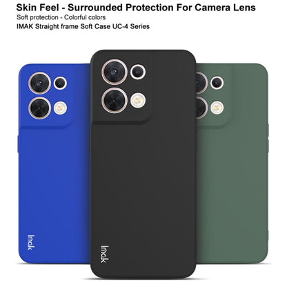 For OPPO Reno8 5G / Reno8 Pro 5G Global IMAK UC-4 Series Straight Edge TPU Soft Protective Case(Klein Blue) - OPPO Cases by imak | Online Shopping UK | buy2fix