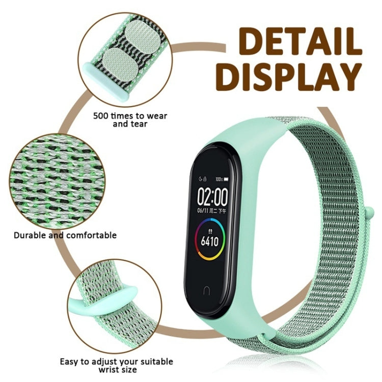 For Xiaomi Mi Band 7 Nylon Weave Watch Band(Bright Orange) - Watch Bands by buy2fix | Online Shopping UK | buy2fix