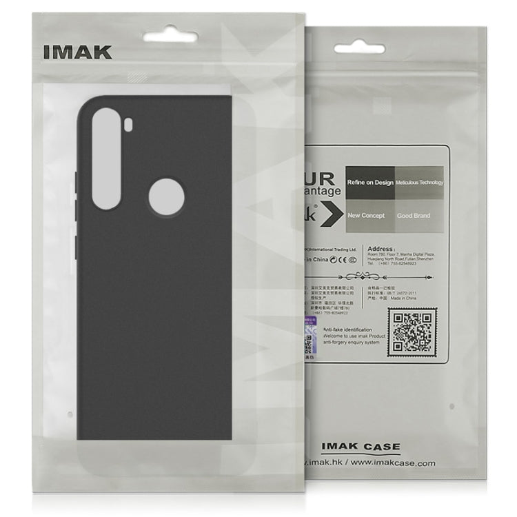 For Xiaomi Poco M4 5G IMAK UC-3 Series Shockproof Frosted TPU Phone Case(Black) - Xiaomi Cases by imak | Online Shopping UK | buy2fix