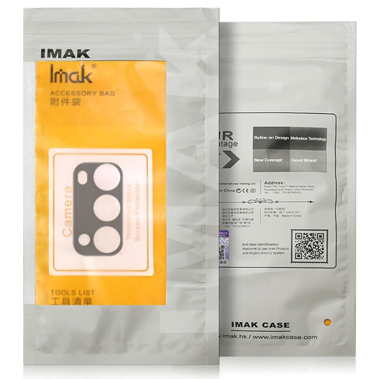 For Realme C30 4G imak High Definition Integrated Glass Lens Film Black Version - Realme Tempered Glass by imak | Online Shopping UK | buy2fix