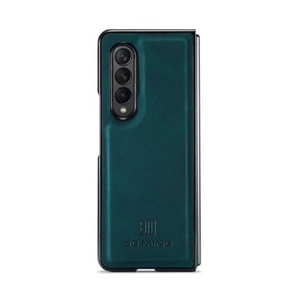 For Samsung Galaxy Z Fold3 5G DG.MING M2 Series 3-Fold Multi Card Bag Phone Case(Green) - Galaxy Phone Cases by DG.MING | Online Shopping UK | buy2fix