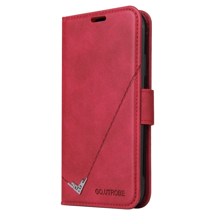 For Huawei P30 Pro GQUTROBE Right Angle Leather Phone Case(Red) - Huawei Cases by GQUTROBE | Online Shopping UK | buy2fix