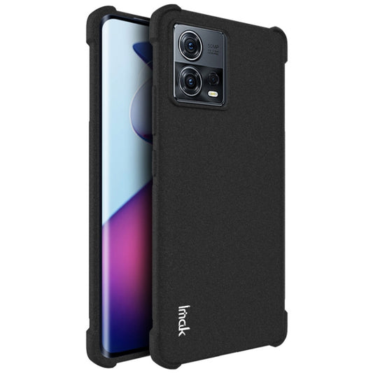 For Motorola Moto S30 Pro 5G / Edge 30 Fusion imak All-inclusive Shockproof Airbag TPU Phone Case(Matte Black) - Motorola Cases by imak | Online Shopping UK | buy2fix