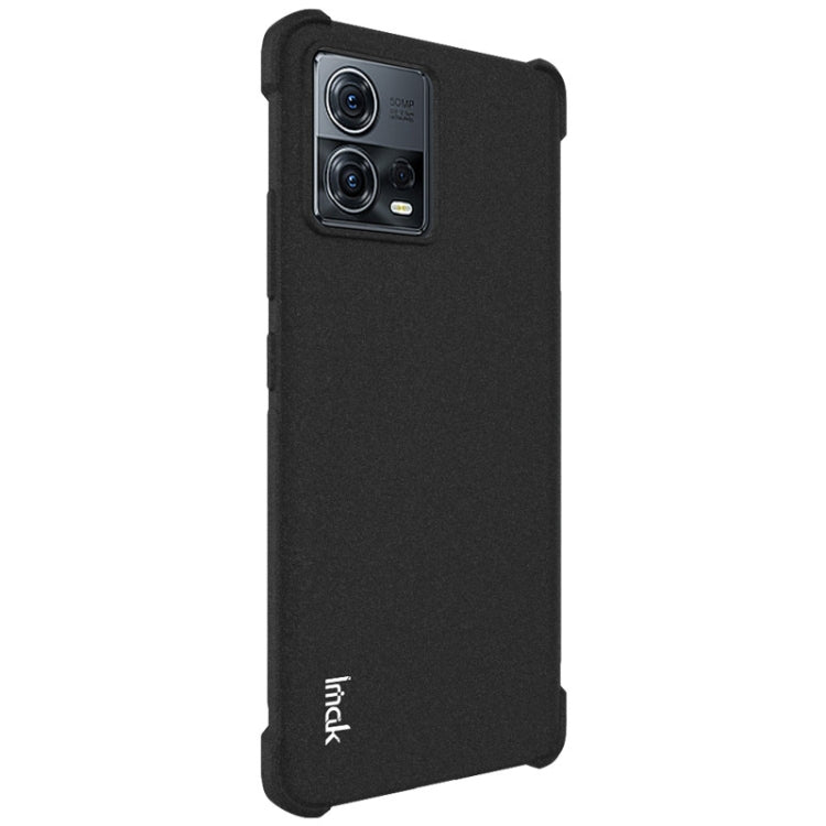 For Motorola Moto S30 Pro 5G / Edge 30 Fusion imak All-inclusive Shockproof Airbag TPU Phone Case(Matte Black) - Motorola Cases by imak | Online Shopping UK | buy2fix