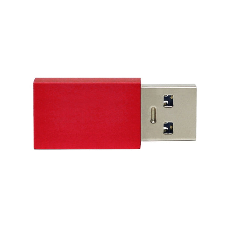 GEM02 USB Data Blocker Charging Connector(Red) - Converter & Adapter by buy2fix | Online Shopping UK | buy2fix