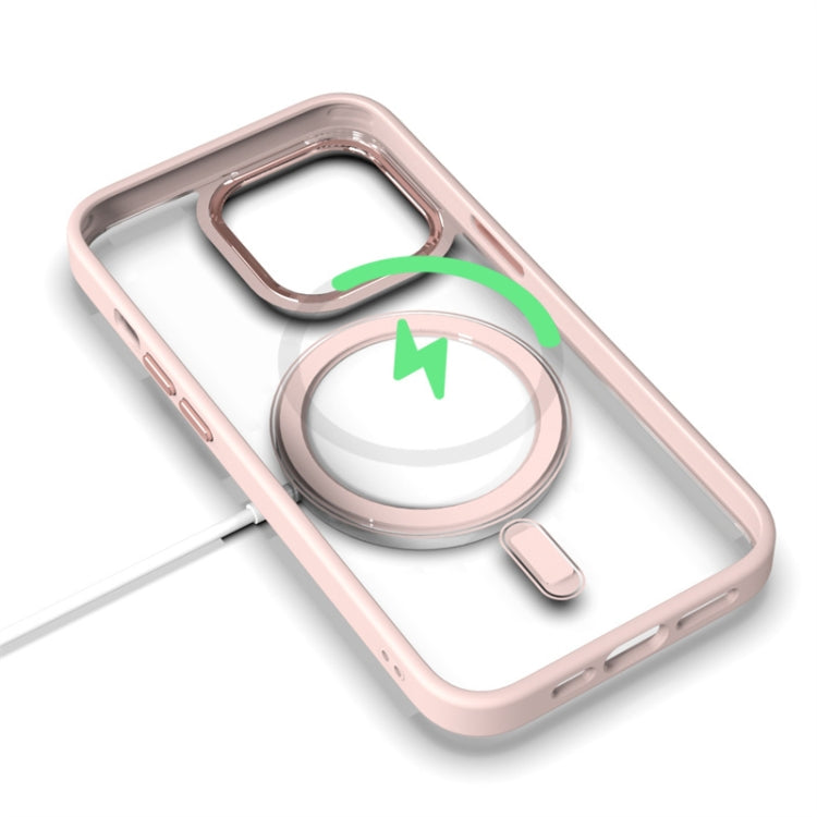 For iPhone 13 Pro MagSafe Magnetic Phone Case(Pink) - iPhone 13 Pro Cases by buy2fix | Online Shopping UK | buy2fix