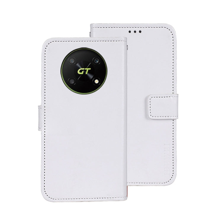 For Honor X40 GT idewei Crazy Horse Texture Leather Phone Case(White) - Honor Cases by idewei | Online Shopping UK | buy2fix