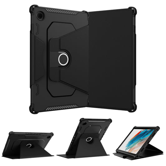 For Samsung Galaxy Tab A8 10.5 2021 360 Degree Rotating Armored Smart Tablet Leather Case(Black) - Other Galaxy Tab PC by buy2fix | Online Shopping UK | buy2fix