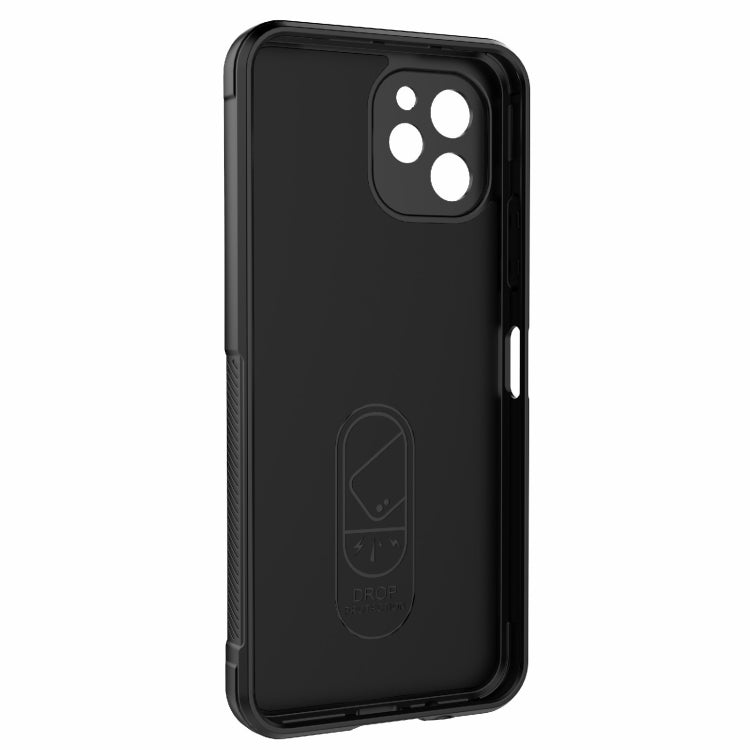 For Huawei nova Y61 Magic Shield TPU + Flannel Phone Case(Grey) - Huawei Cases by buy2fix | Online Shopping UK | buy2fix