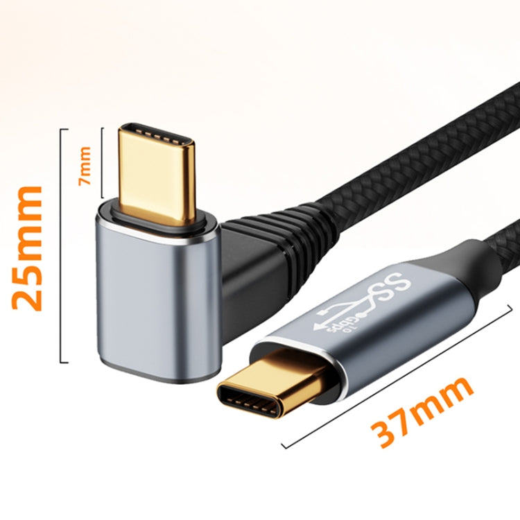 For Steam Deck Gen2 100W USB-C/Type-C Male to USB-C/Type-C Male Stereo Curved Data Cable, Length:0.5m - Pocket Console by buy2fix | Online Shopping UK | buy2fix