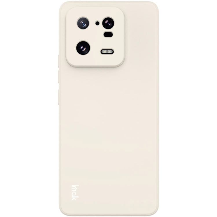 For Xiaomi 13 Pro 5G IMAK UC-4 Series Straight Edge TPU Soft Phone Case(White) - 13 Pro Cases by imak | Online Shopping UK | buy2fix