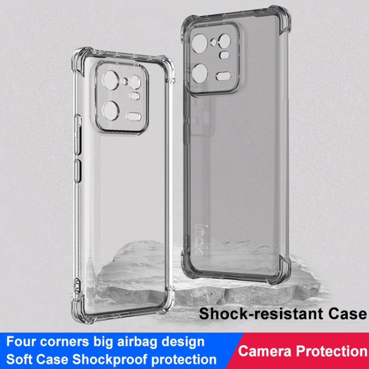 For Xiaomi 13 Pro 5G imak Shockproof Airbag TPU Phone Case(Transparent) - 13 Pro Cases by imak | Online Shopping UK | buy2fix