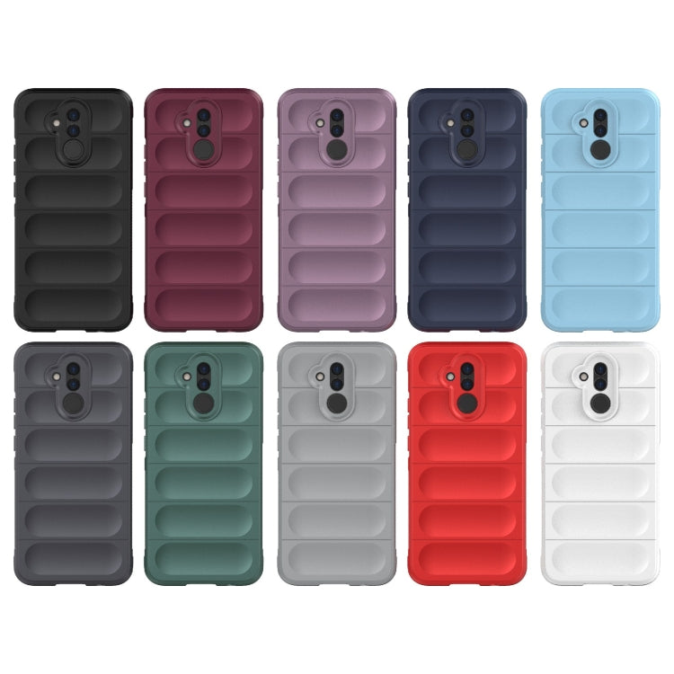 For Huawei Mate 20 Lite Magic Shield TPU + Flannel Phone Case(Black) - Huawei Cases by buy2fix | Online Shopping UK | buy2fix