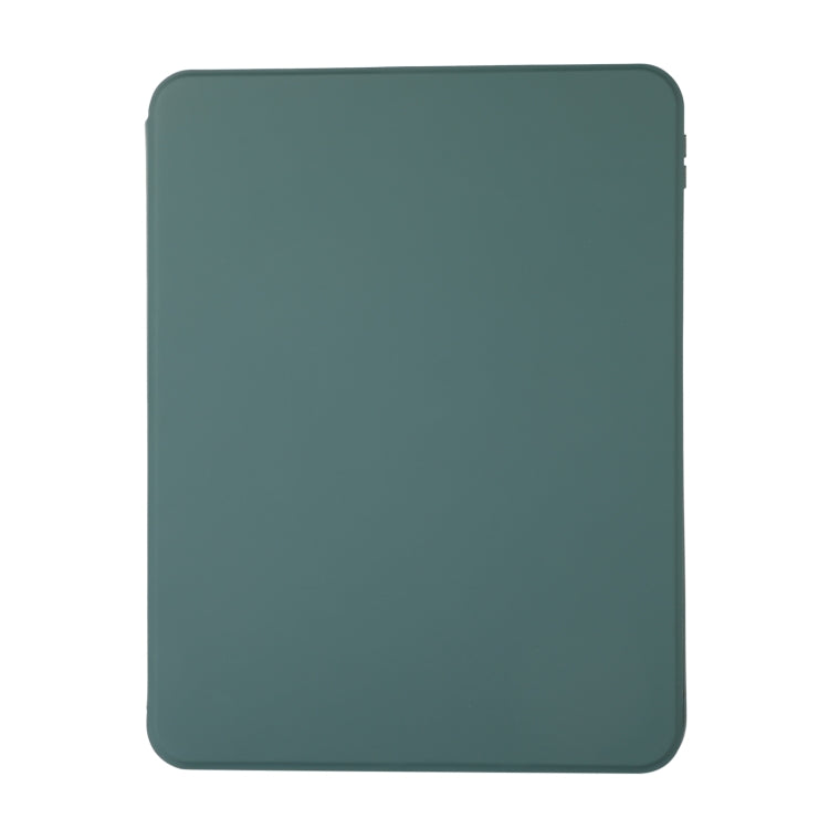 2 in 1 Acrylic Split Rotating Leather Tablet Case For iPad Air 11 2024 / 2022 / 2020 10.9(Pine Needle Green) - iPad Air (2022) / (2020) 10.9 Cases by buy2fix | Online Shopping UK | buy2fix