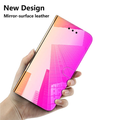 For OnePlus 11 Imitated Mirror Surface Horizontal Flip Leather Phone Case(Gradient Color) - OnePlus Cases by buy2fix | Online Shopping UK | buy2fix