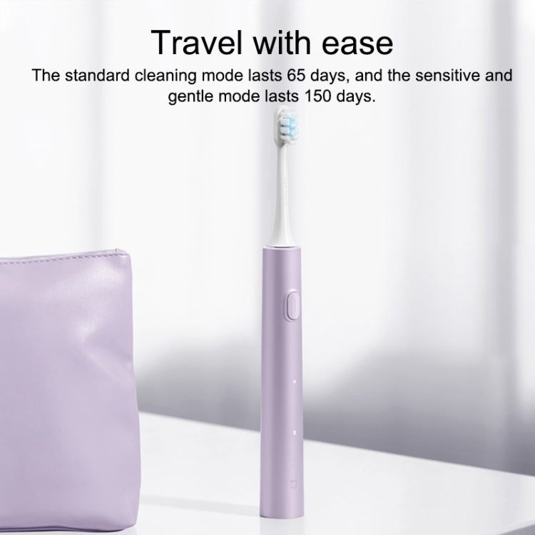 Original Xiaomi Mijia Sonic Electric Toothbrush T302(Purple) - Toothbrushes by Xiaomi | Online Shopping UK | buy2fix