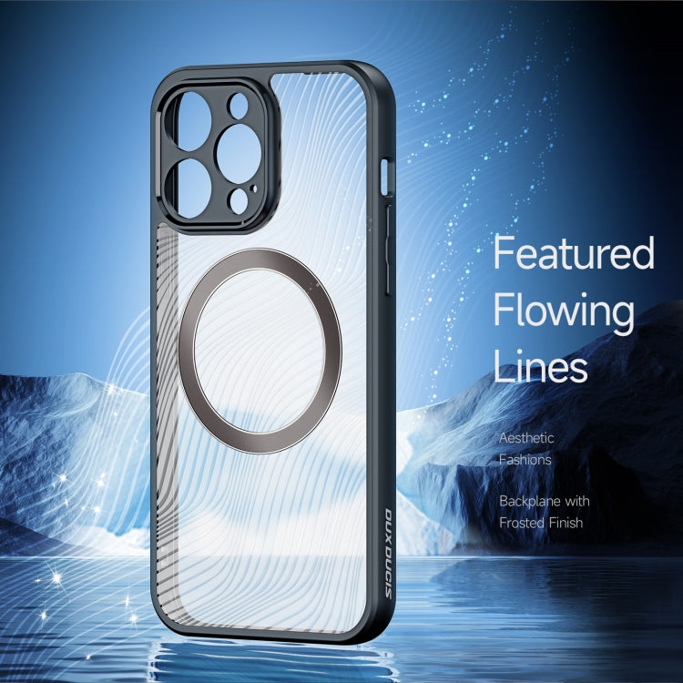 For iPhone 13 Pro DUX DUCIS Aimo Mag Series TPU + PC MagSafe Frosted Feel Phone Case(Black) - iPhone 14 Cases by DUX DUCIS | Online Shopping UK | buy2fix