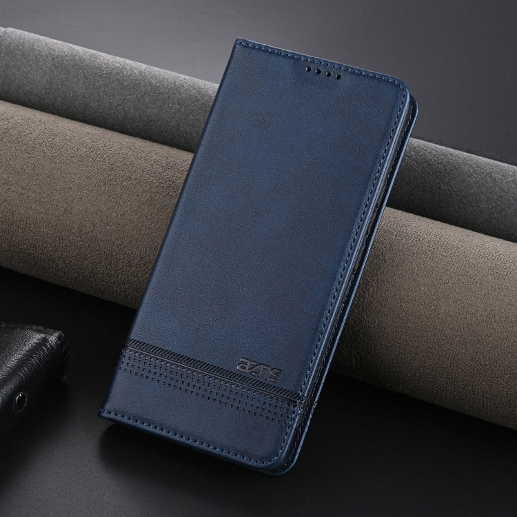 For Honor 200 Pro AZNS Magnetic Calf Texture Flip Leather Phone Case(Dark Blue) - Honor Cases by AZNS | Online Shopping UK | buy2fix