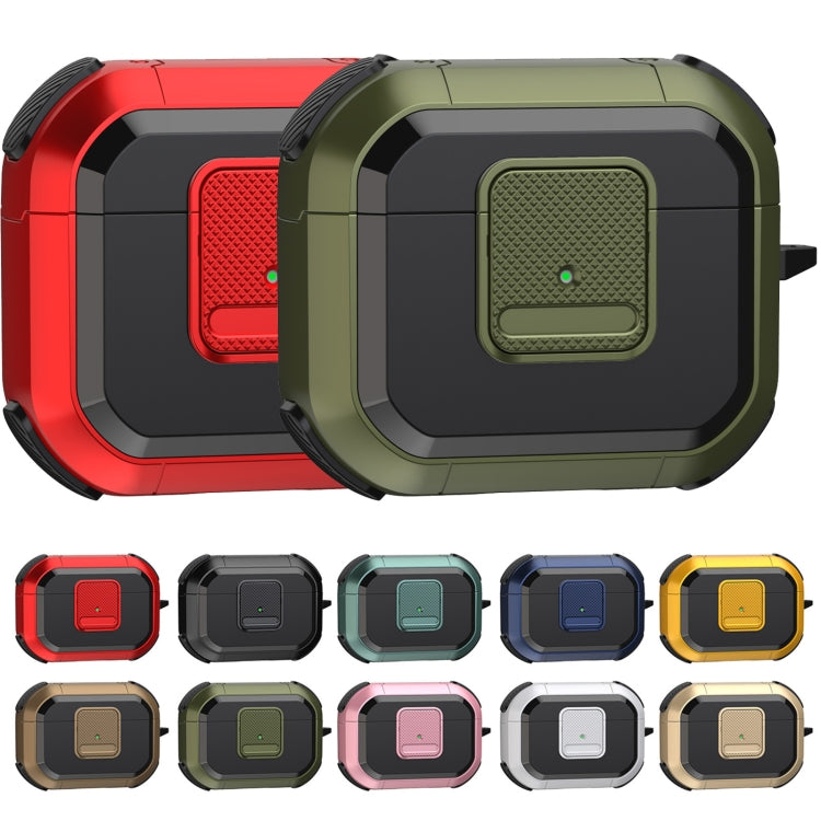 For AirPods 3 Wireless Earphones Protective Case(Army Green) - For AirPods 3 by buy2fix | Online Shopping UK | buy2fix