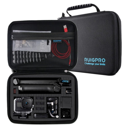 For GoPro HERO8 / 7 / 6 RUIGPRO Shockproof Waterproof Portable Case Box Size: 28 x 19.7 x 6.8cm - Carry Cases by RUIGPRO | Online Shopping UK | buy2fix