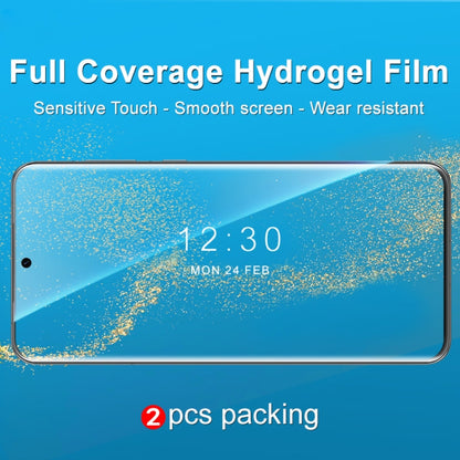 For Huawei P60 / P60 Pro 2pcs imak Curved Full Screen Hydrogel Film Protector - For Huawei by imak | Online Shopping UK | buy2fix