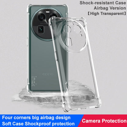 For OPPO Find X6 5G imak Shockproof Airbag TPU Phone Case(Transparent) - OPPO Cases by imak | Online Shopping UK | buy2fix