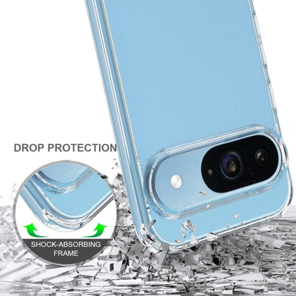 For Google Pixel 9 Scratchproof Acrylic TPU Phone Case(Transparent) - Google Cases by buy2fix | Online Shopping UK | buy2fix