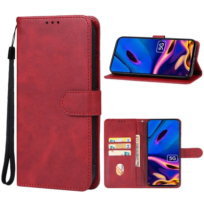 For Xiaomi Poco M6 Pro 4G Leather Phone Case(Red) - Xiaomi Cases by buy2fix | Online Shopping UK | buy2fix