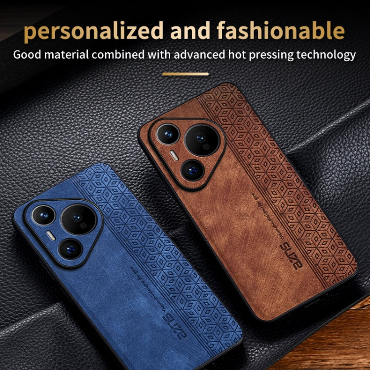 For Huawei Pura 70 Pro AZNS 3D Embossed Skin Feel Phone Case(Sapphire Blue) - Huawei Cases by AZNS | Online Shopping UK | buy2fix