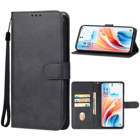 For OPPO A2 Pro Leather Phone Case(Black) - A2 Pro Cases by buy2fix | Online Shopping UK | buy2fix
