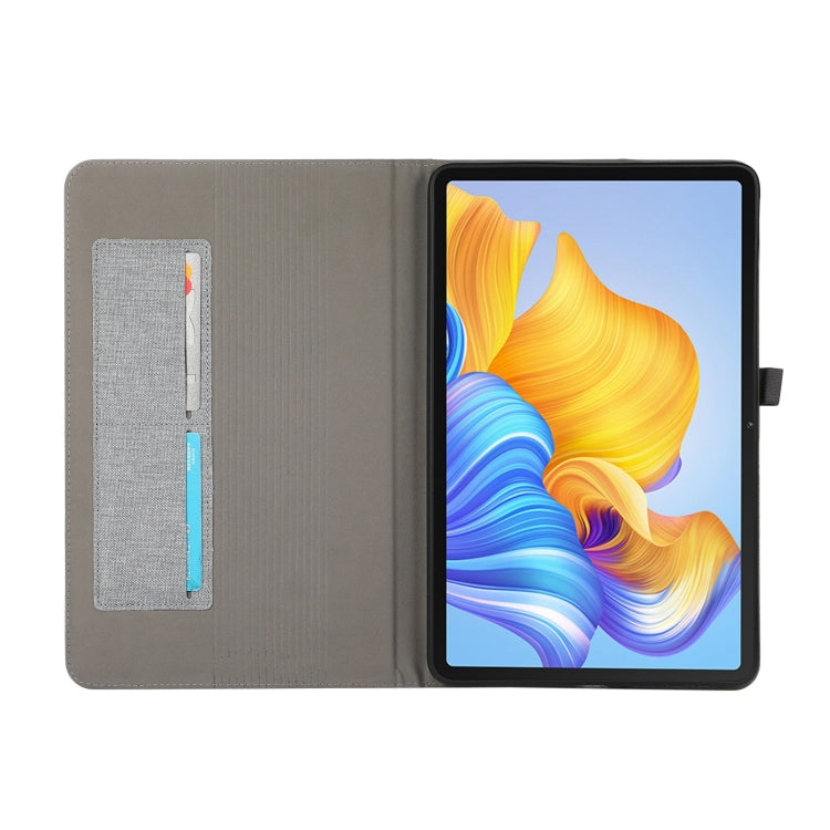 For Huawei MatePad Air 2024 Fabric Leather Tablet Case(Grey) - Huawei by buy2fix | Online Shopping UK | buy2fix