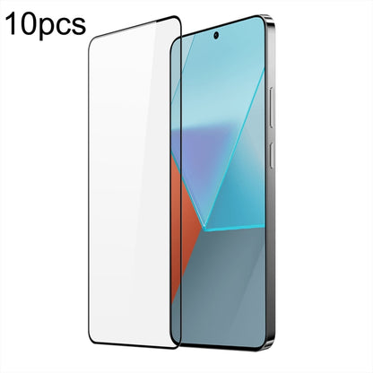 For Xiaomi Redmi Note 13 Pro 4G 10pcs DUX DUCIS 0.33mm 9H Medium Alumina Tempered Glass Film - Note 13 Pro Cases by DUX DUCIS | Online Shopping UK | buy2fix