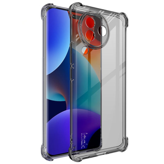 For Xiaomi Civi 3 5G imak Shockproof Airbag TPU Phone Case(Transparent Black) - Xiaomi Cases by imak | Online Shopping UK | buy2fix