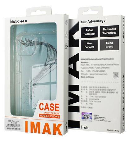 For Xiaomi Redmi Note 13 4G Global imak Shockproof Airbag TPU Phone Case(Transparent) - Note 13 Cases by imak | Online Shopping UK | buy2fix