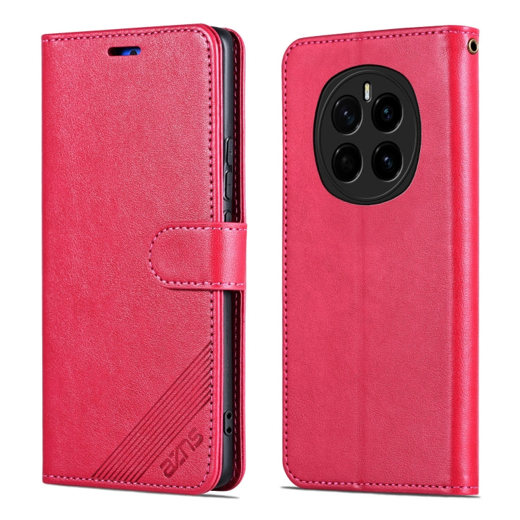 For Honor Magic7 AZNS Sheepskin Texture Flip Leather Phone Case(Red) - Honor Cases by AZNS | Online Shopping UK | buy2fix