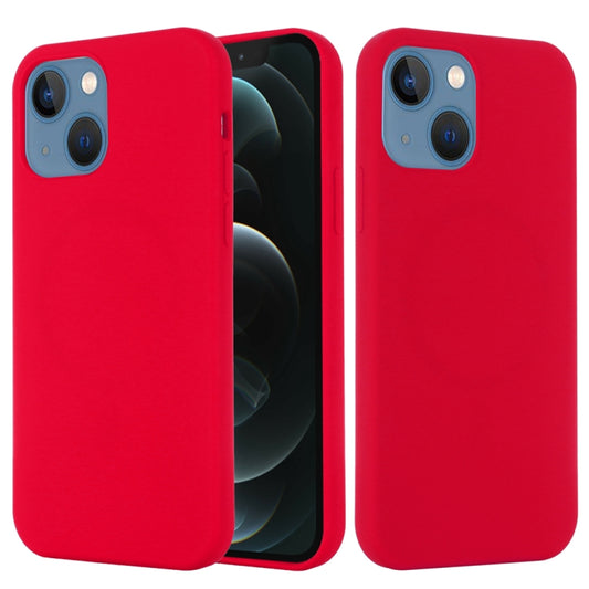 For iPhone 15 Plus Shockproof Silicone Magsafe Phone Case(Red) - iPhone 15 Plus Cases by buy2fix | Online Shopping UK | buy2fix