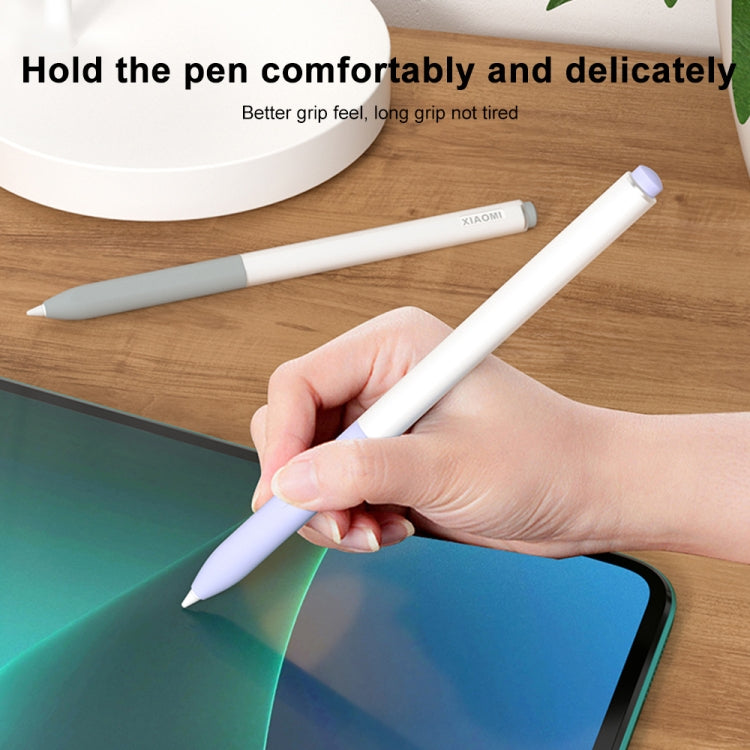 For Xiaomi Stylus Pen 2 Jelly Style Translucent Silicone Protective Pen Case(Blue) - Pencil Accessories by buy2fix | Online Shopping UK | buy2fix