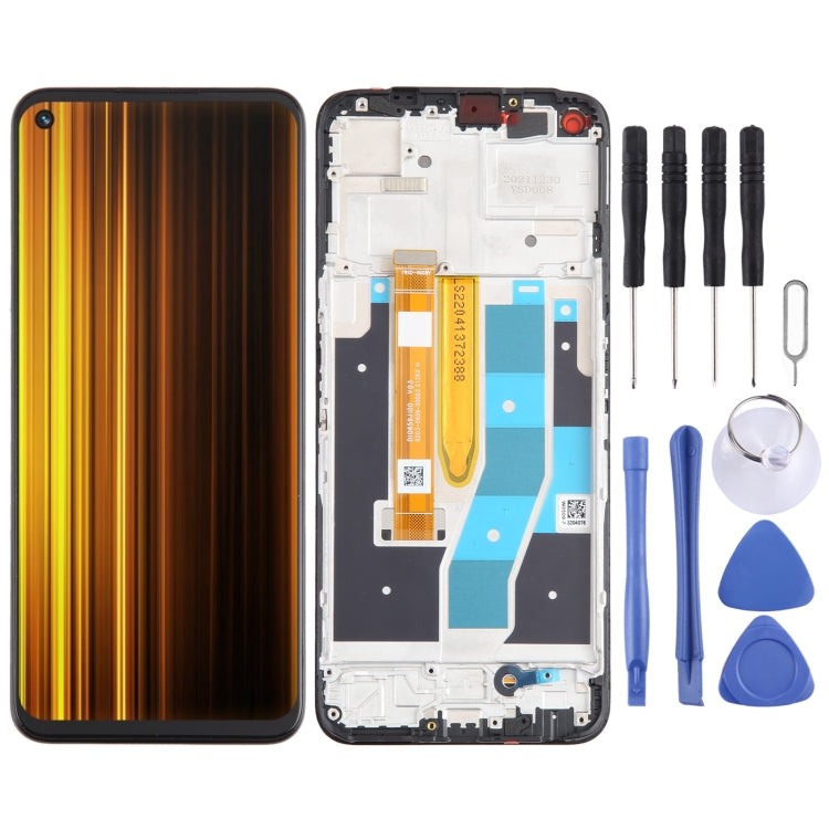 For Realme Q5 RMX3478 OEM LCD Screen Digitizer Full Assembly with Frame - LCD Screen by buy2fix | Online Shopping UK | buy2fix