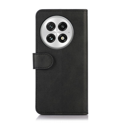 For OnePlus 13 Cow Texture Leather Phone Case(Black) - OnePlus Cases by buy2fix | Online Shopping UK | buy2fix