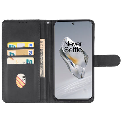 For OnePlus 12 Leather Phone Case(Black) - OnePlus Cases by buy2fix | Online Shopping UK | buy2fix