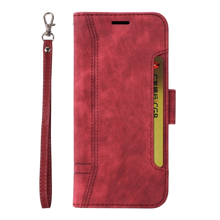 For iPhone 16 Plus BETOPNICE Dual-side Buckle Leather Phone Case(Red) - iPhone 16 Plus Cases by BETOPNICE | Online Shopping UK | buy2fix