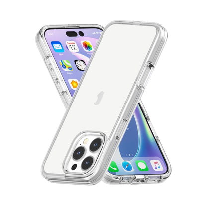 For iPhone 16 Pro Shockproof Terminator Transparent Phone Case(Transparent) - iPhone 16 Pro Cases by buy2fix | Online Shopping UK | buy2fix