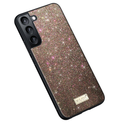 For Samsung Galaxy S23+ 5G SULADA Glittery TPU + Handmade Leather Phone Case(Colorful) - Galaxy S23+ 5G Cases by SULADA | Online Shopping UK | buy2fix