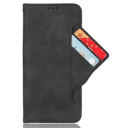 For Blackview A53 / A53 Pro Skin Feel Calf Texture Card Slots Leather Phone Case(Black) - More Brand by buy2fix | Online Shopping UK | buy2fix