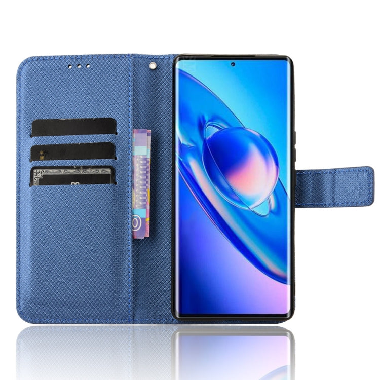 For Blackview A200 Pro Diamond Texture Leather Phone Case(Blue) - More Brand by buy2fix | Online Shopping UK | buy2fix