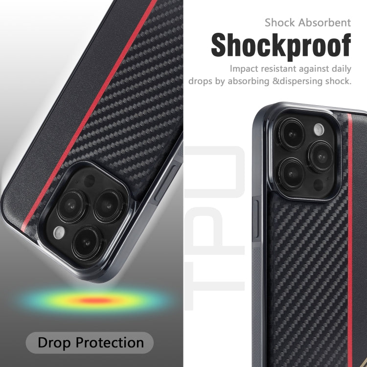 For Google Pixel 9 Pro XL LC.IMEEKE 3 in 1 Carbon Fiber Texture Shockproof Phone Case(Black) - Google Cases by LC.IMEEKE | Online Shopping UK | buy2fix